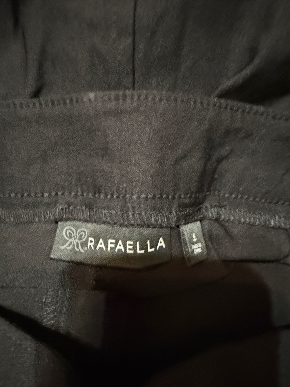 Rafaella Black High-Rise Dress Shorts - Picture 2 of 2